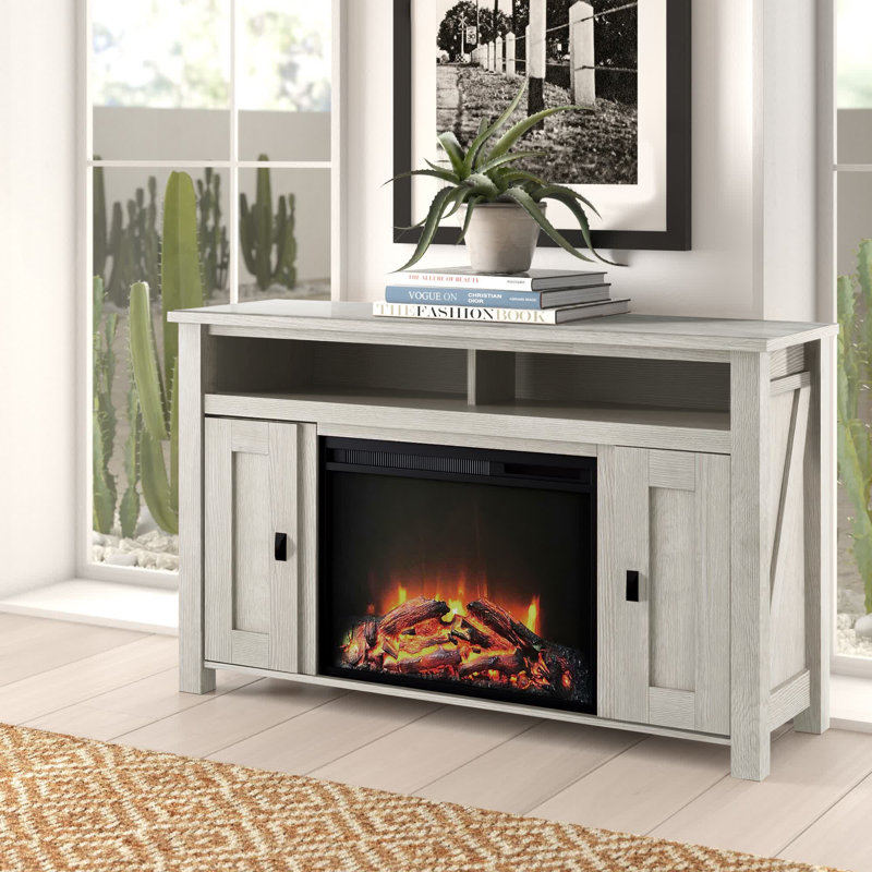 Mistana™ Whittier TV Stand for TVs up to 50" with Fireplace Included
